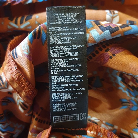 Size 2X Forever 21 geometric pattern playsuit - Picture 6 of 8